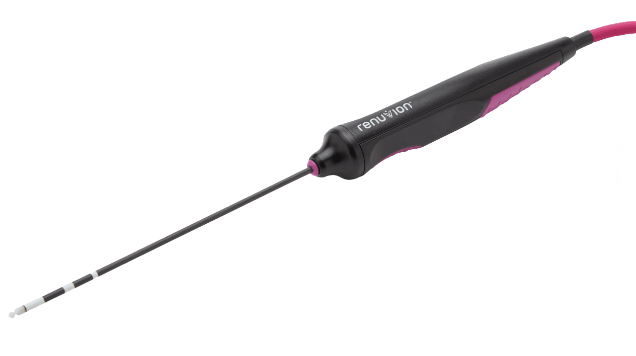 Detalle de Plasma de helio y RF en Renuvion®
