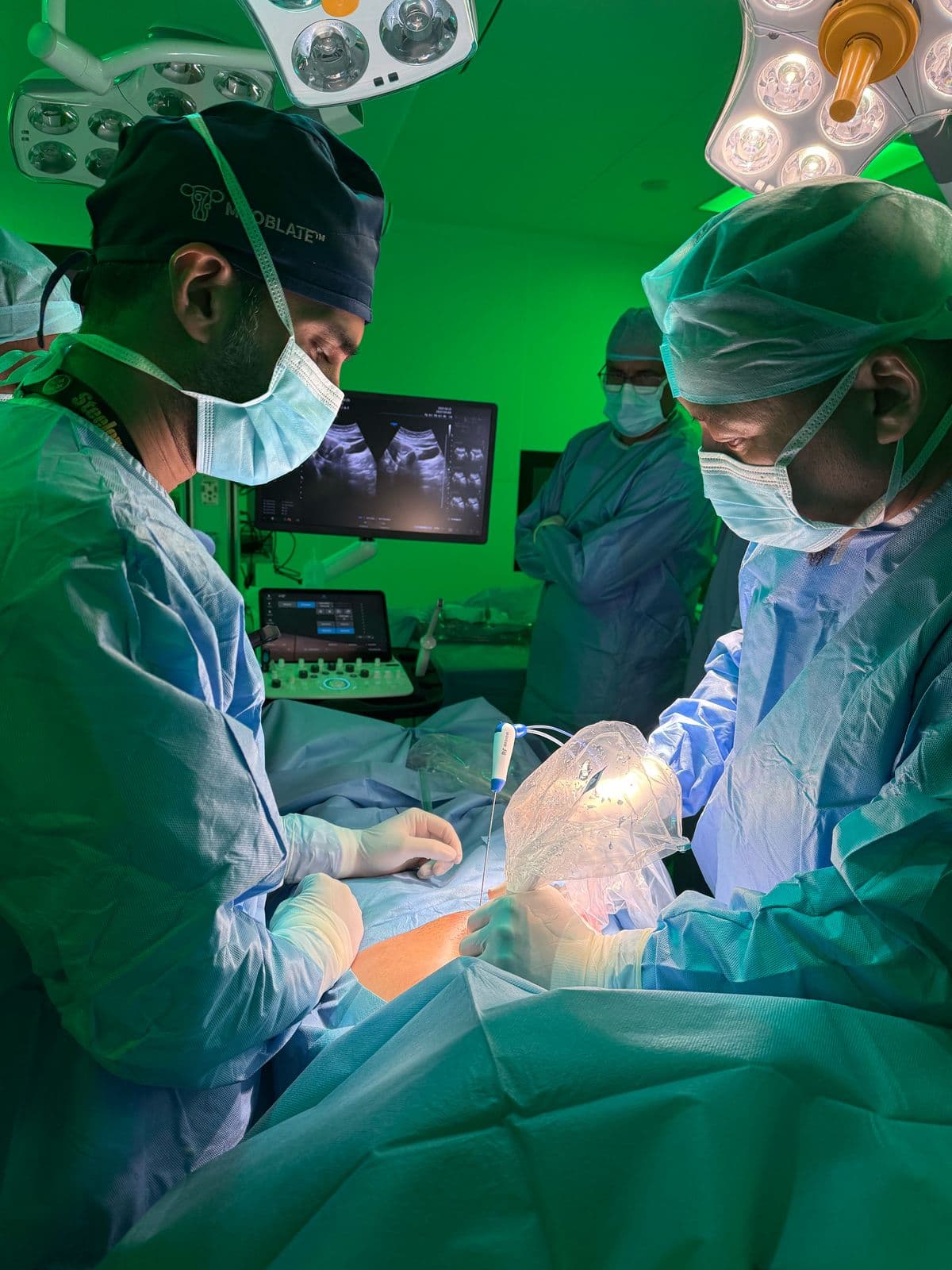 Ablación por radiofrecuencia de miomas con MYOBLATE